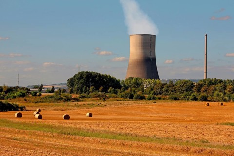Nuclear power plant, Mülheim-Kärlich, Rhineland-Palatinate, nuclear power plant, nuclear power