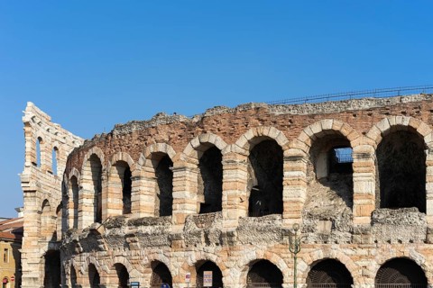View of the Arena in Verona