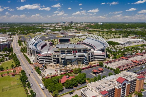 May 06, 2020, Columbia, South Carolina, USA: Williams-Brice Stadium is the home football stadium