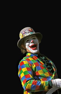 Clown in New Orleans