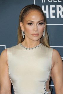 Jennifer Lopez at the 25th Annual Critics' Choice Awards held at the Barker Hangar in Santa Monica,