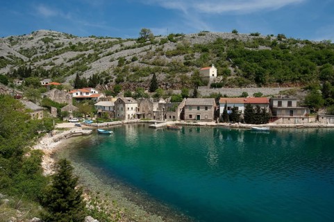 Village Tribanj Lisarica, near Zadar, Croatia, Europe