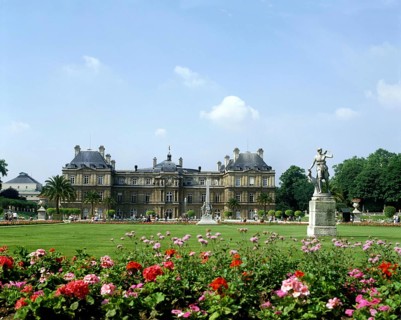 THE SENAT IN LUXEMBOURG GARDEN, PARIS