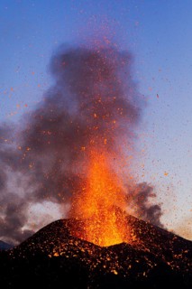 Stromboli, Lipari Islands, eruption, lava, eruption, volcanic eruption, Italy, Europe
