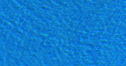 Blue Water from an Outdoor Pool, Hotel in Funchal, Madeira Island Portugal