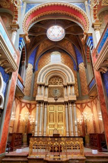 Prague Czech Republic. Jerusalem Synagogue