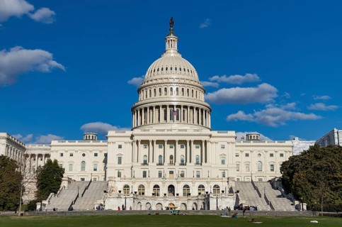 A picture of the United States Capitol