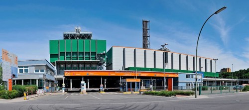 Waste-to-energy plant, Ruhleben, Charlottenburg, Berlin, Germany, Europe