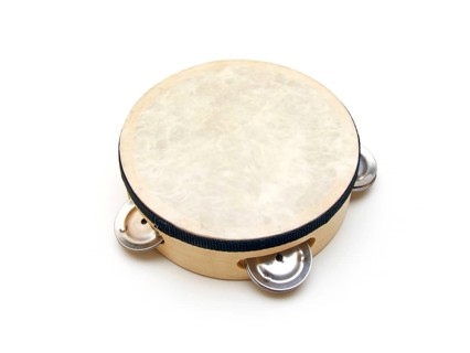 A tambourine