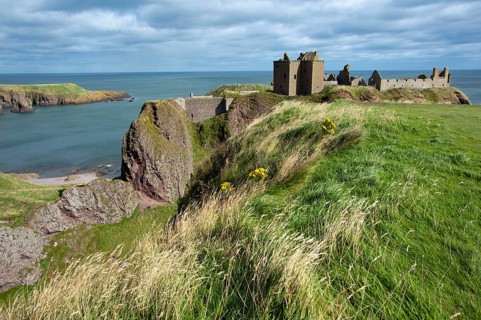 Dunnottar Castle, Stonehaven, Aberdeenshire, Scotland, Great Britain