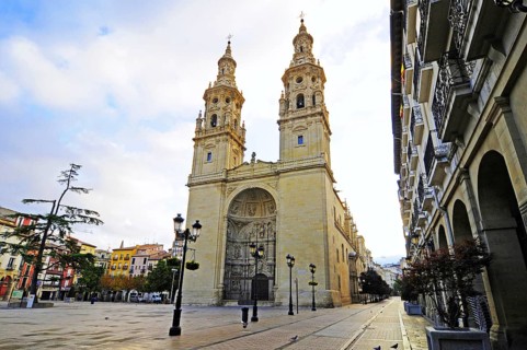 Santa Maria La Redonda Cathedral, Catedral de de, Logrono, La Rioja, Spain, Europe