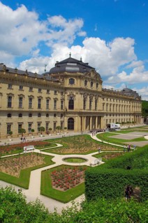 Wurzburg, Würzburg, Residenz, Würzburg Residenz, Hofgarten Park, Hof Garden, UNESCO World Heritage