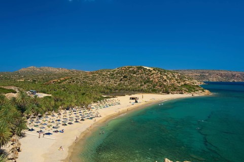 Palm Beach Vai, Crete, Greece, Europe