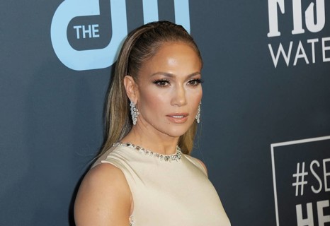 Jennifer Lopez at the 25th Annual Critics' Choice Awards held at the Barker Hangar in Santa Monica,