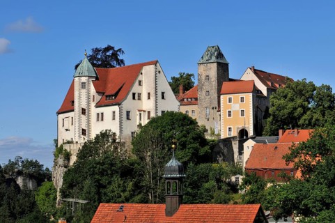 Hohnstein Castle, Hohnstein, Saxon Switzerland, Saxony, Germany, Saxon Switzerland, Europe