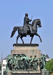 Equestrian Monument to Frederick William III, equestrian statue, Heumarkt, Cologne, North