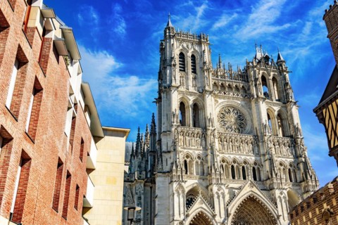 The Cathedral Basilica of Our Lady of Amiens, France, Europe
