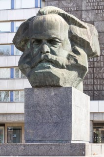 Karl Marx Monument, Chemnitz, Saxony, Germany, Europe