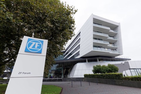 ZF Forum, corporate headquarters of the automotive supplier ZF Friedrichshafen AG, Friedrichshafen,