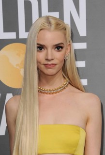 Anya Taylor-Joy at the 80th Annual Golden Globe Awards held at the Beverly Hilton Hotel in Beverly