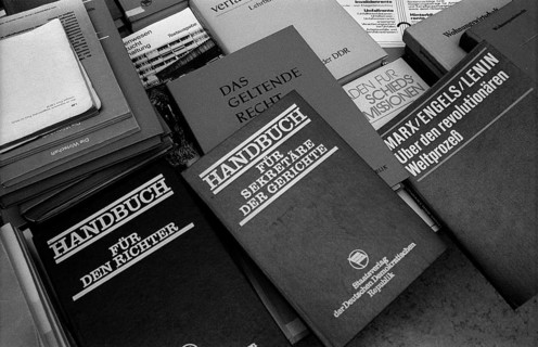 Germany, Berlin, 23 June 1991, Lichtenberg District Court (right next to the Stasi headquarters on