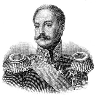 Portrait of Nicholas I, 1796 - 1855, Emperor of Russia, King of Poland and Grand Duke of Finland,