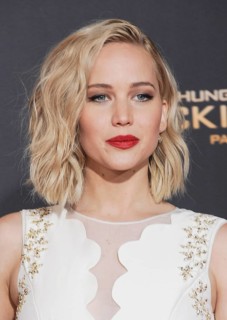 Jennifer Lawrence at the Los Angeles premiere of 'The Hunger Games: Mockingjay, Part 2' held at the