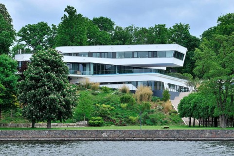 House, Schwanenwerder, Wannsee, Berlin, Germany, Europe