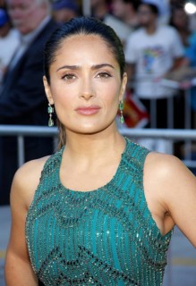 Salma Hayek at the Los Angeles premiere of 'Savages held at the Mann Village Theatre in Westwood,