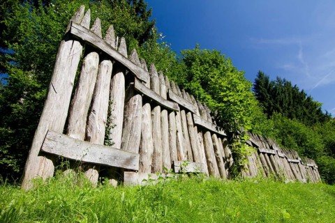 Germany, Hesse, Limeshain, Limes rampart, rampart, Limes, reconstruction, Roman period, Limes,