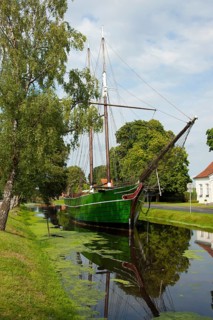 Ship, schooner, cargo ship, museum ship, Wiek, Catharina von Papenburg, Papenburg, Lower Saxony,