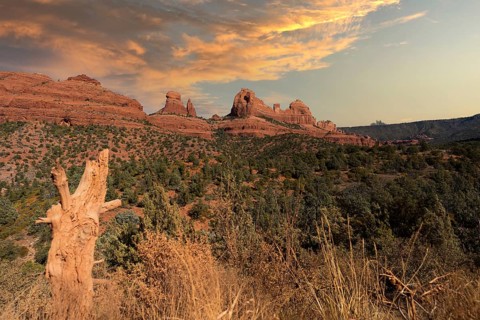 Rock formations in the American Southwest