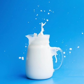 Glass jar full milk. Resolution and high quality beautiful photo