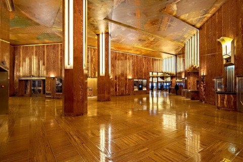 New York. Manhattan. The Lobby at the Chrysler Building