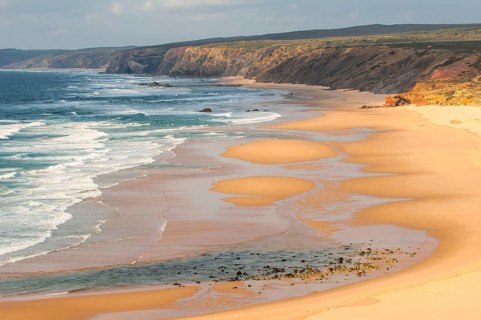 Beach, Praia da Bordeira, Costa Vicentina, Algarve, Portugal, Europe