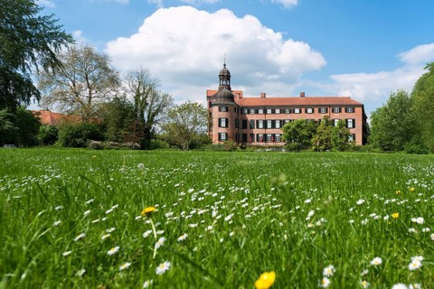 Eutin Castle with park, Holstein Switzerland, Schleswig-Holstein, Germany, Europe