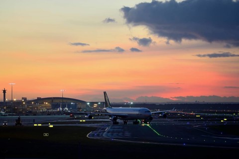 Frankfurt Airport Taxiway