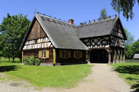Open-air museum of traditional architecture, farmsteads and churches of East Prussia, Olsztynek,