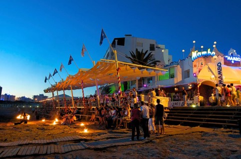 Cafe Mambo in San Antonio, Ibiza, Balearic Islands, Spain, Europe