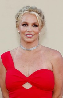 Britney Spears at the Los Angeles premiere of 'Once Upon a Time In Hollywood' held at the TCL