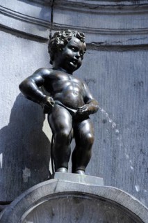 Manneken Pis, Ketje von, Brussels, Belgium, Europe