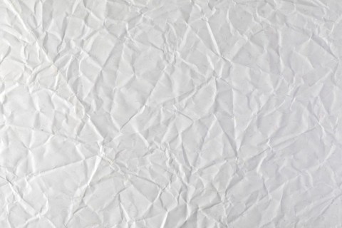 white crumpled paper surface background texture