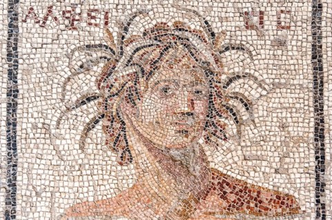 Mosaic river gods, 3rd century AD, Archaeological Museum, Antioch, Hatay Archaeological Museum,