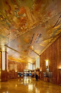 New York. Manhattan. The Lobby at the Chrysler Building