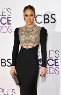 Jennifer Lopez at the People's Choice Awards 2017 held at the Microsoft Theater in Los Angeles, USA