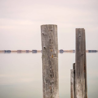 Pegs on the lake