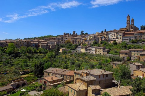 Montalcino, Val d'Orcia, Orcia Valley, UNESCO World Heritage Site, Siena Province, Tuscany, Tuscany