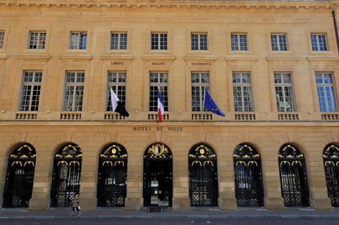 Town Hall, HOTEL DE VILLE, Metz, Lorraine, France, Europe