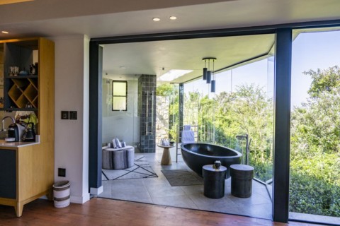 Bath Luxury Suite, Oceana Private Game Lodge, Eastern Cape, South Africa, Africa