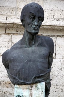 Heinrich Pfeiffer monument in Mühlhausen
